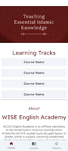 W.I.S.E English Academy mobile app